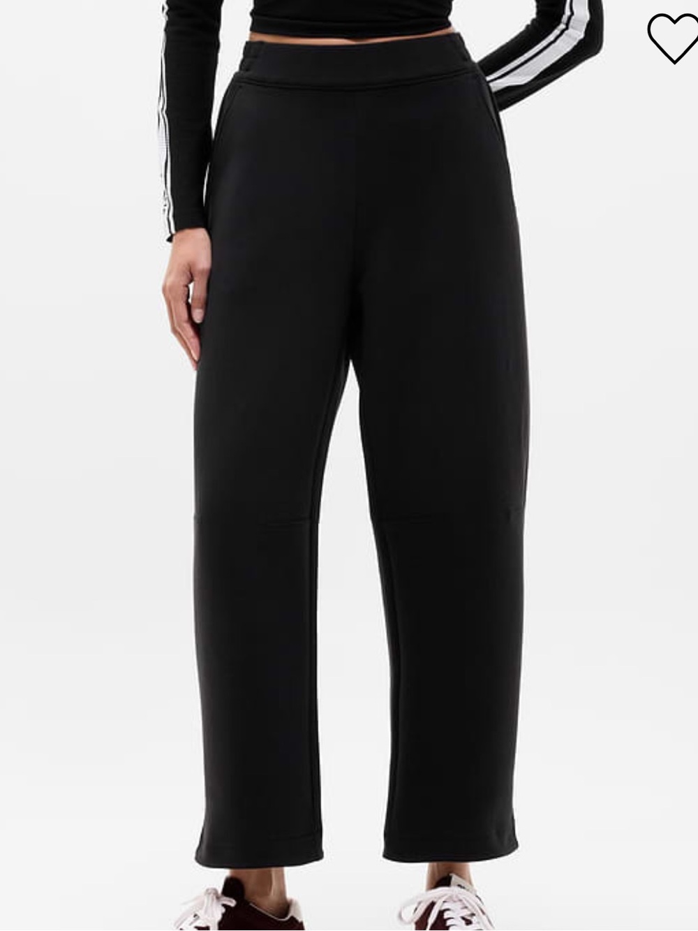 athleta form knig mid rise barrel pant